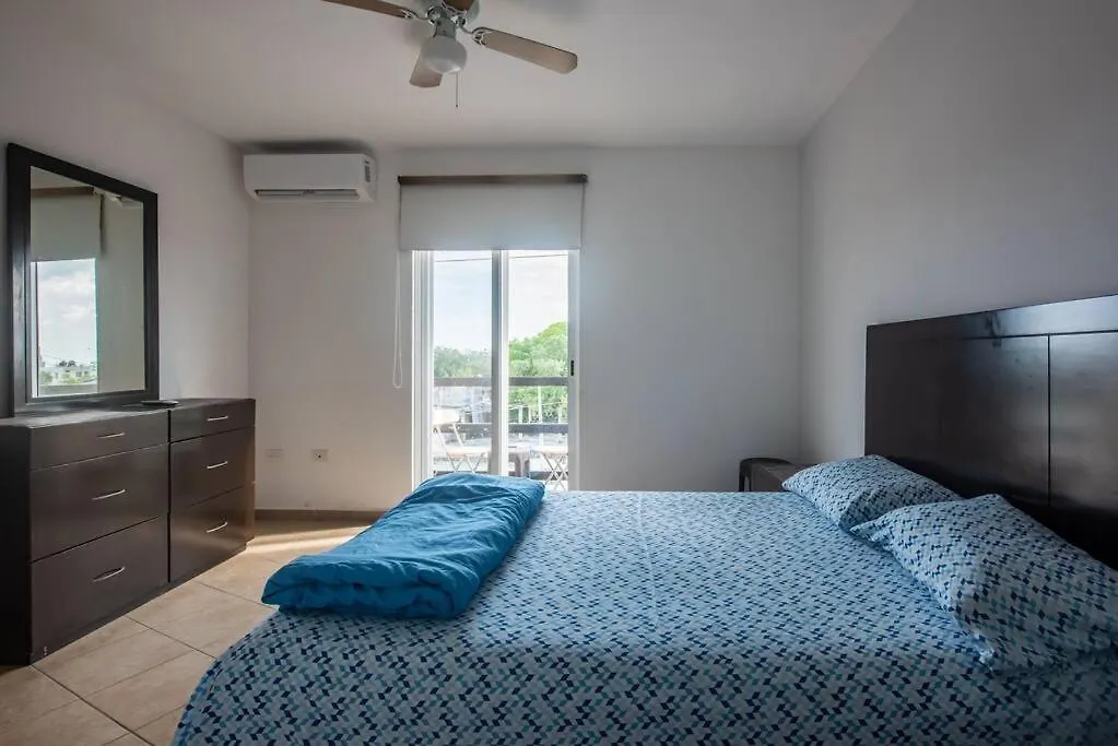 Large Penthouse , Private Terrace Apartment Playa del Carmen